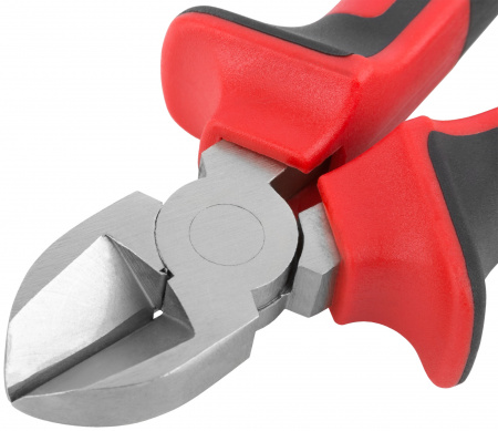 47561 Бокорезы ''Тренд'' двухцвеные, прорезиненные ручки, хром-никелевое покрытие 160 мм КУРС 