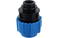 Муфта ПНД компрессионная ВР 32 х 3/4' Политэк 52003234