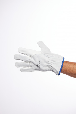 FCN2910 Перчатки из натуральной кожи FСN29 серый цвет. Размер 10 Delta Plus 