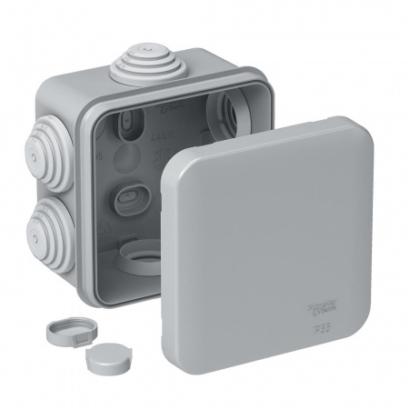 Коробка распределительная наружная 70х70х40 Systeme Electric IMT350901