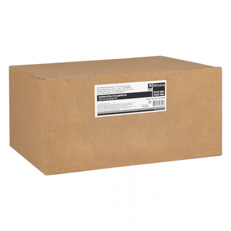 uvr32-37b31250 Выключатель-разъединитель ВР32У-37B31250 400А 1 направление с дугогасительными камерами съемная левая/правая рукоятка MAXima EKF 