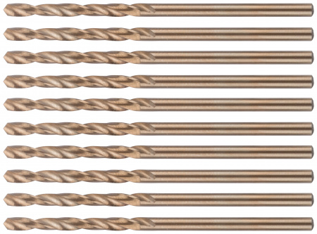 Сверло по металлу Cutop Profi с кобальтом 5%, 2.3 x 53 мм (10 шт) CUTOP 48-23-10