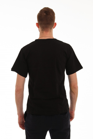 125599 Футболка, цвет черный, р-р S, р-р 46 Эталон-Спецодежда  00000138233