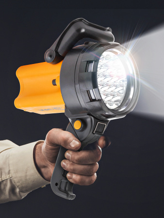 Фонарик кемпинговый походный ударопрочный водонепроницаемый, компас, подставка PA-602 Альфа ЭРА Б0031033