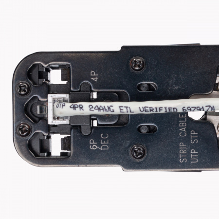 Пресс-клещи для RJ разъемов JT-03T серия ПРОФИ КВТ 84493