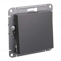 ATLASDESIGN Перекрестный ПЕРЕКЛЮЧАТЕЛЬ, сх.7, 10АХ, механизм, БАЗАЛЬТ Systeme Electric ATN001471