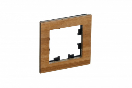 Рамка однопостовая ATLASDESIGN NATURE, ДЕРЕВО БАМБУК Systeme Electric ATN353201