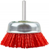 Кордщетка-чашка нейлоновая со штифтом 75 мм FIT 38627