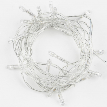 Гирлянда светодиодная 2.5м 20 светодиодов Разноцветный свет Провод прозрачный ULD-S0250-020/STA MULTI IP20 Uniel UL-00005481