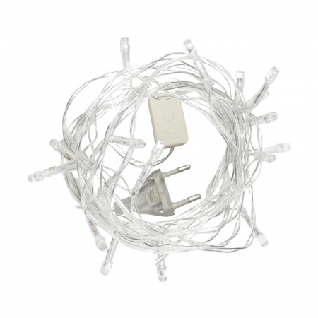 Гирлянда светодиодная 2.5м 20 светодиодов Разноцветный свет Провод прозрачный ULD-S0250-020/STA MULTI IP20 Uniel UL-00005481