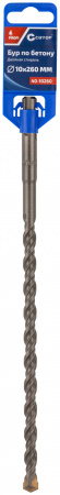 Бур по бетону , Profi, двойная резьба, SDS-Plus, 10 х 260 мм CUTOP 40-10260