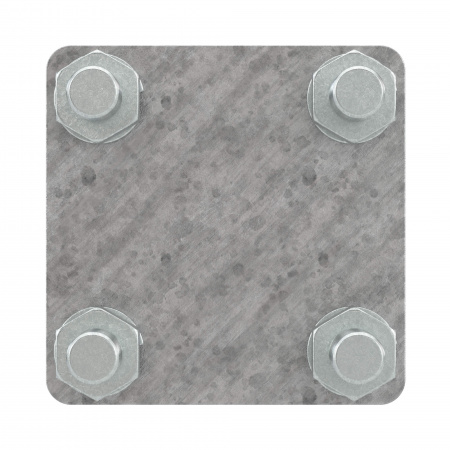 Соединитель пруток - полоса 57х57 мм DKC NG3102