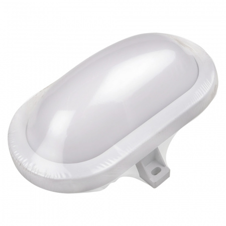 5009264 Светильник светодиодный ДБП-12W 4000K 900Лм овальный пластик IP65 Jazzway JazzWay 