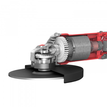 Угловая шлифовальная машина 230 мм, 2200 Вт, компакт ЗУБР УШМ-230-2205 П