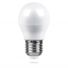 Лампа светодиодная LED 5вт Е27 белый шар FERON LB-38 25405