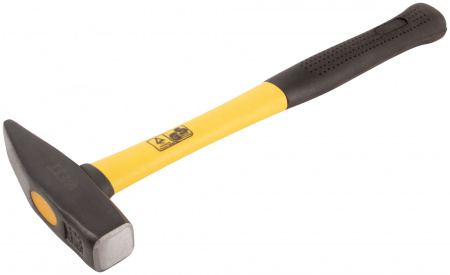 Молоток кованый, фиберглассовая ручка 500 гр FIT 44285