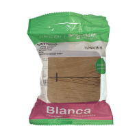 Выключатель BLANCA двухклавишный наружный (схема 5) с подсветкой и изоляционной пластиной 10а 250b ясень Systeme Electric BLNVA105115