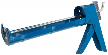 Пистолет для герметика 225 мм полукорпусной, гладкий шток FIT 14209