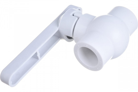 Кран шаровой 32мм полнопроходной полипропиленовый PPR Политэк 9900000032