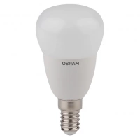 Лампа светодиодная LED 5.4Вт E14 LS CLP40 теплый, матовый шар Osram LEDVANCE 971615 4052899971615