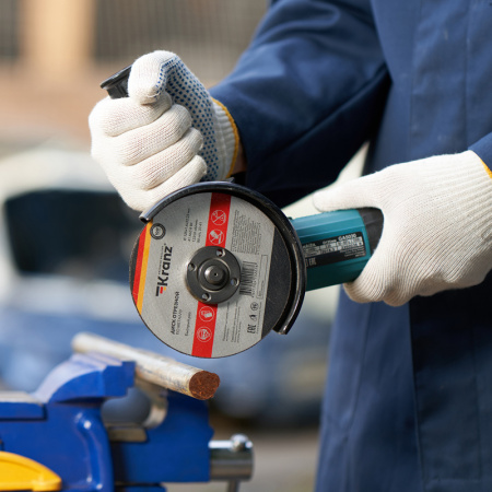 Диск отрезной по металлу 125х1.6х22.23 мм Kranz KR-90-0914