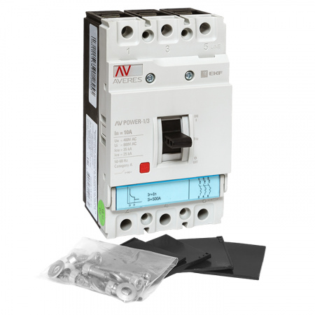 Выключатель автоматический AV POWER-1/3 10А 35кА TR EKF mccb-13-10-TR-av