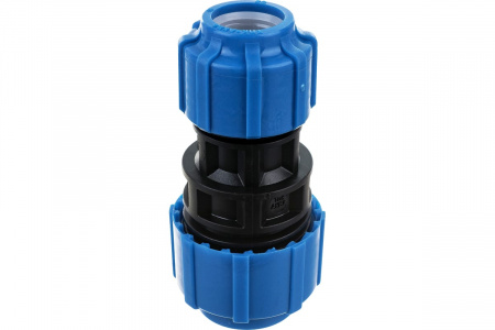 Муфта ПНД компрессионная 32 х 25 переходная Политэк 50023225