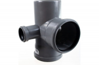 Крестовина пятерник канализационная 87 град. 110х50х50х110 Ostendorf 115970