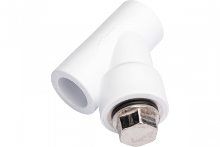 Фильтр 20 ВВ полипропиленовый PPR белый Политэк 9100302012