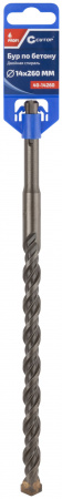 Бур по бетону , Profi, двойная резьба, SDS-Plus, 14 х 260 мм CUTOP 40-14260