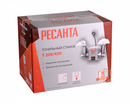 75/7/3 Точильный станок Т-200/450 Ресанта 