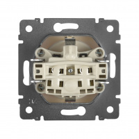 VALENA Розетка с заземлением в рамку слоновая кость Legrand 774320