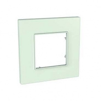 Unica-Quadro Рамка 1 пост матовое стекло Schneider Electric MGU2.702.17