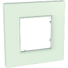 Unica-Quadro Рамка 1 пост матовое стекло Schneider Electric MGU2.702.17