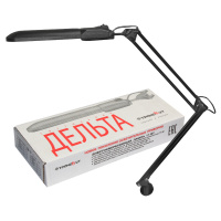 Светильник люминесцентный Дельта черный кронштейн 11w ЭПРА Трансвит 000000000187