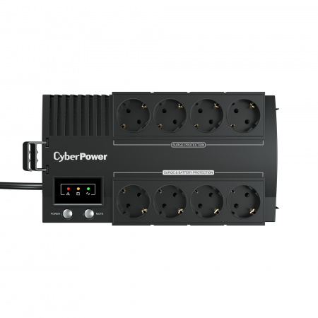 Источник бесперебойного питания line-interactive BS 650Ва/390Вт фазы 1/1 16 мин Tower Schuko USB CyberPower BS650E. 1000592145