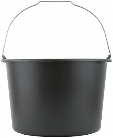 4091 Ведро строительное пластиковое для перемешивания раствора, усиленные стенки 20 л FIT РОС  0