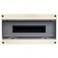 Щит распределительный навесной ЩРн-П-18 IP65 пластиковый 199х364х109 EKF pb65-n-pg-18