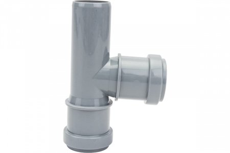 Тройник канализационный 87.5 град. 32 х 32 Политэк 203287