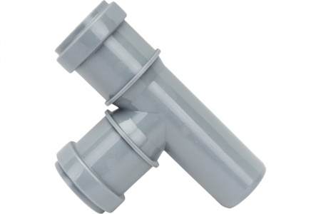 Тройник канализационный 87.5 град. 32 х 32 Политэк 203287