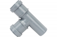 Тройник канализационный 87.5 град. 32 х 32 Политэк 203287