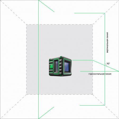 Уровень лазерный Cube 3D Green Professional Edition ADA А00545
