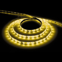 Лента светодиодная LEDх60/м 5м 4.8w/m 12в IP65 желтый FERON LS604 желтый 27674