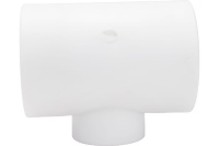 Тройник полипропиленовый PPR переходной 40х25х40мм белый Политэк 9300402540