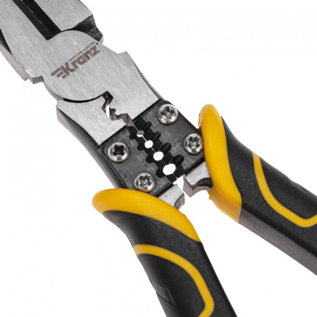 KR-12-4653-5 Тонкогубцы многофункциональные универсальные 200мм Kranz 