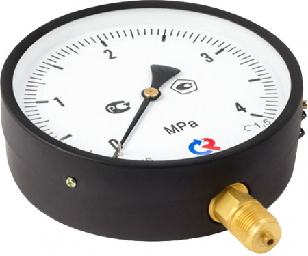 Манометр общетехнический радиальный ТМ-610Р.00 0...1.6 МРа 1/2' кл.1.5 РОСМА 00000006956