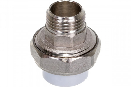 Муфта полипропиленовая PPR разъемная НР 20 х 3/4' Политэк 9800002034