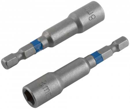 83-554 Набор бит с торцевыми магнитными головками 8 мм, 2 шт, Profi, 65 мм CUTOP 