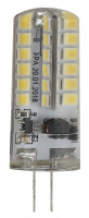 Лампа светодиодная LED 3.5Вт JC 2700К G4 теплый капсула 12V ЭРА Б0033195