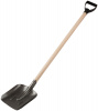 Лопата совковая, ''рельсовая сталь'', с деревянным черенком 235х350х1420 мм FIT РОС 77194